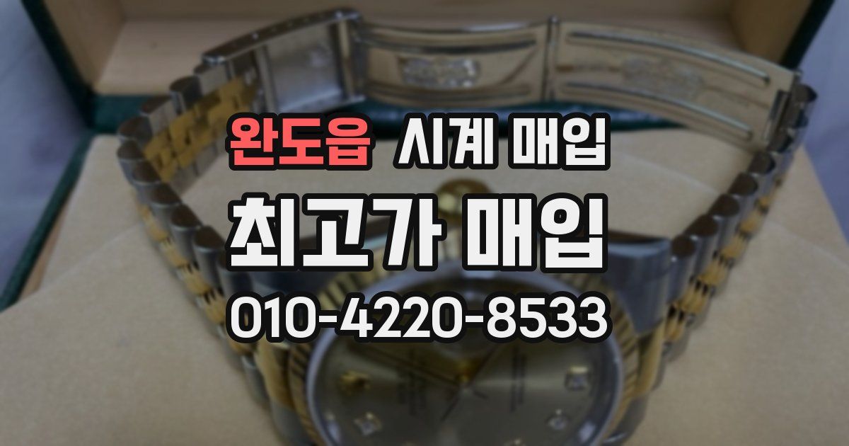 완도읍 시계 매입