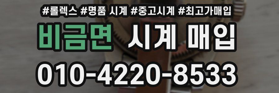 비금면 시계 매입