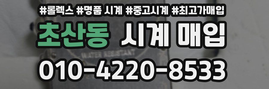 초산동 시계 매입