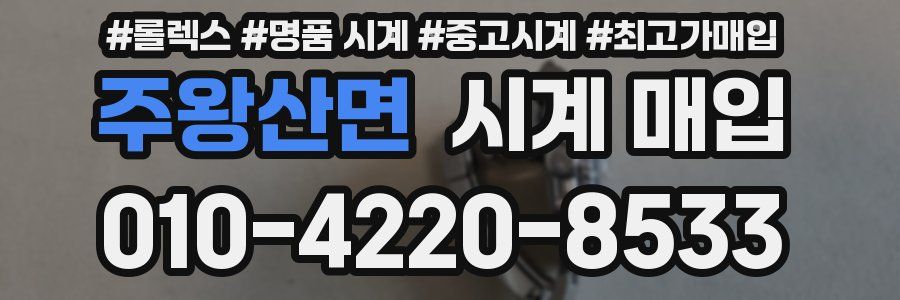 주왕산면 시계 매입