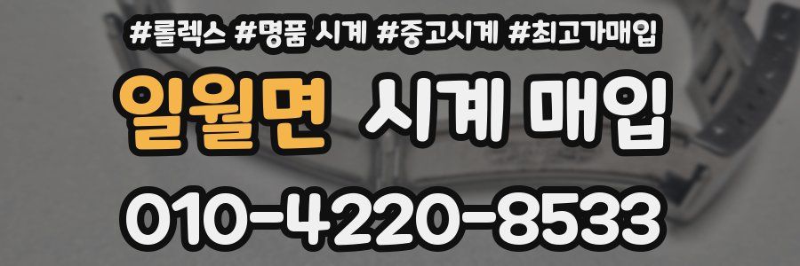 일월면 시계 매입