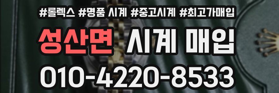 성산면 시계 매입