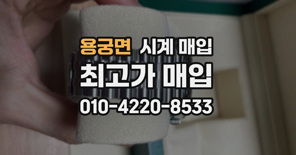 용궁면 시계 매입