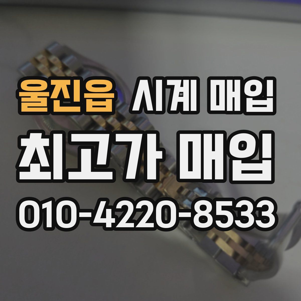 울진읍 시계 매입