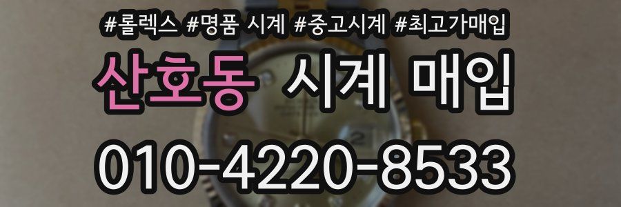 산호동 시계 매입