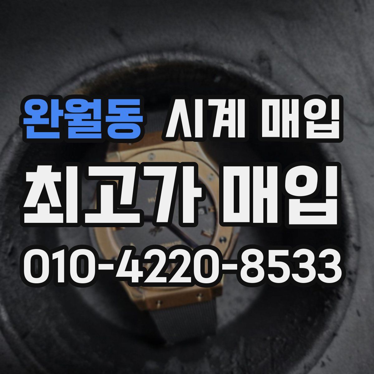 완월동 시계 매입
