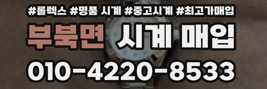 부북면 시계 매입