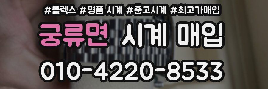 궁류면 시계 매입