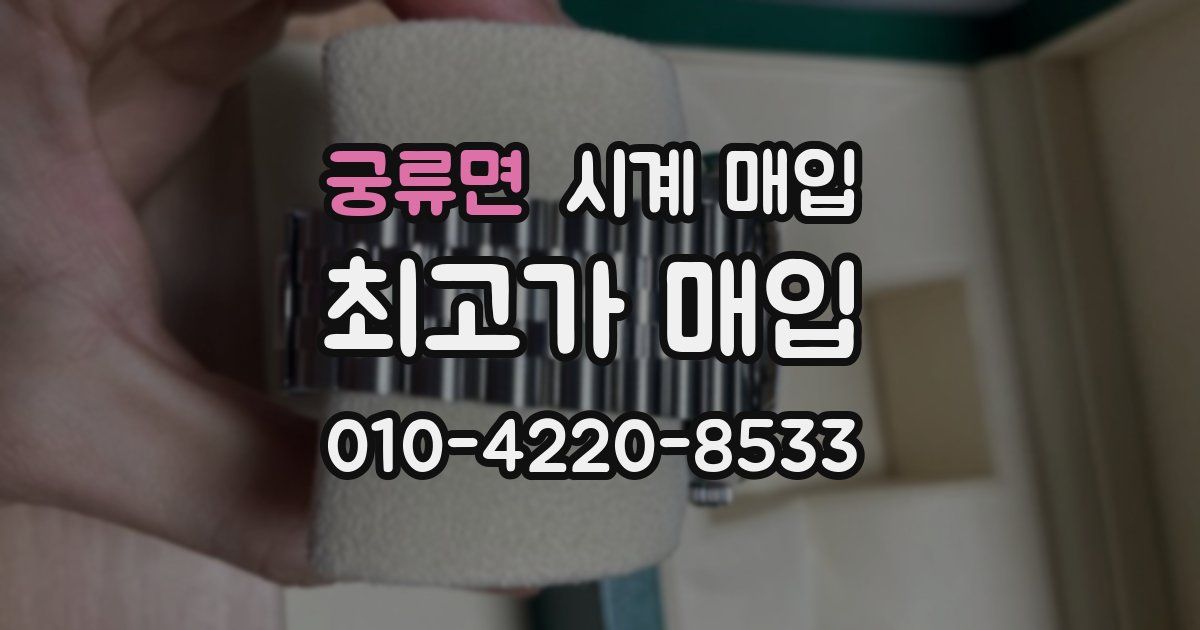 궁류면 시계 매입
