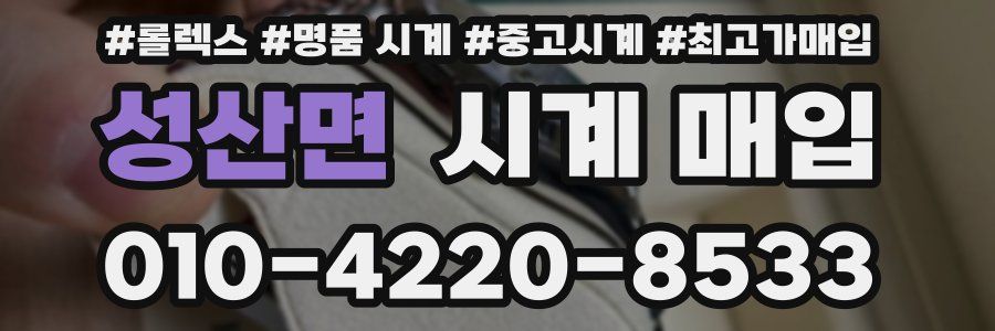 성산면 시계 매입