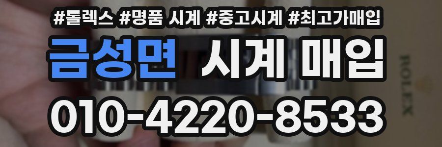 금성면 시계 매입