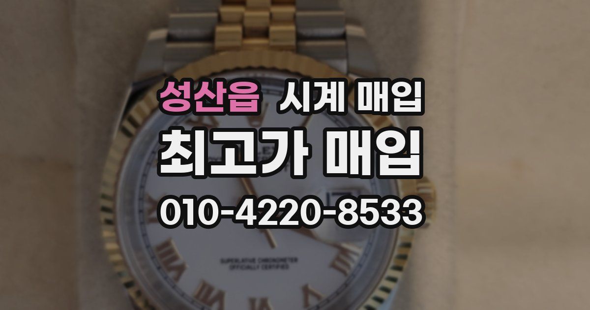 성산읍 시계 매입