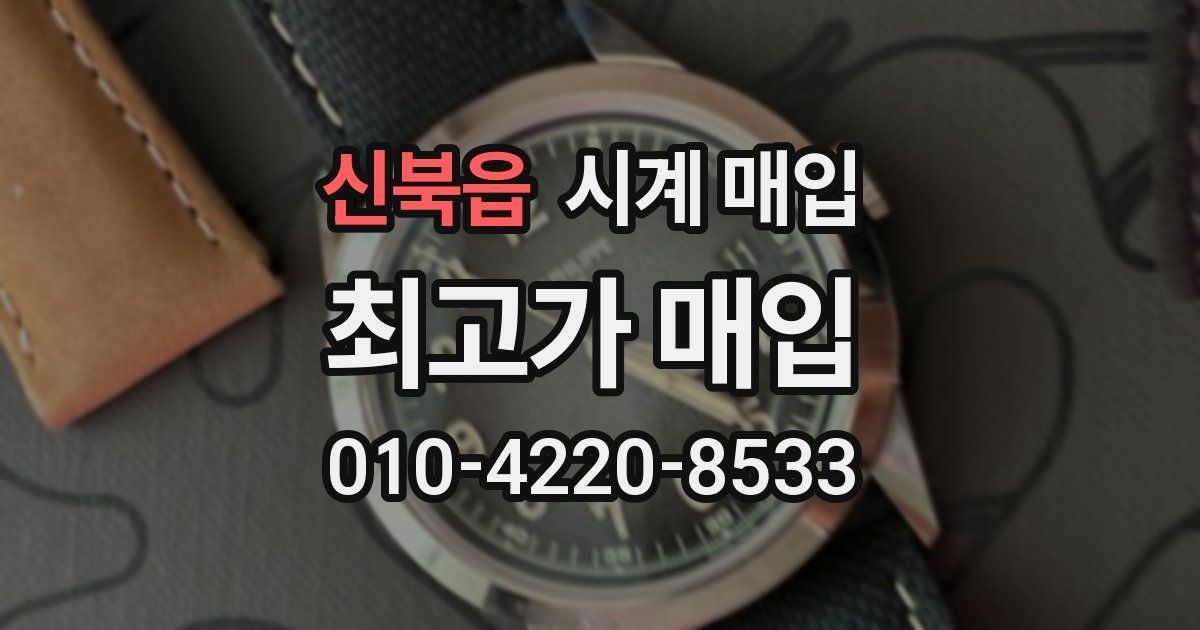 신북읍 시계 매입