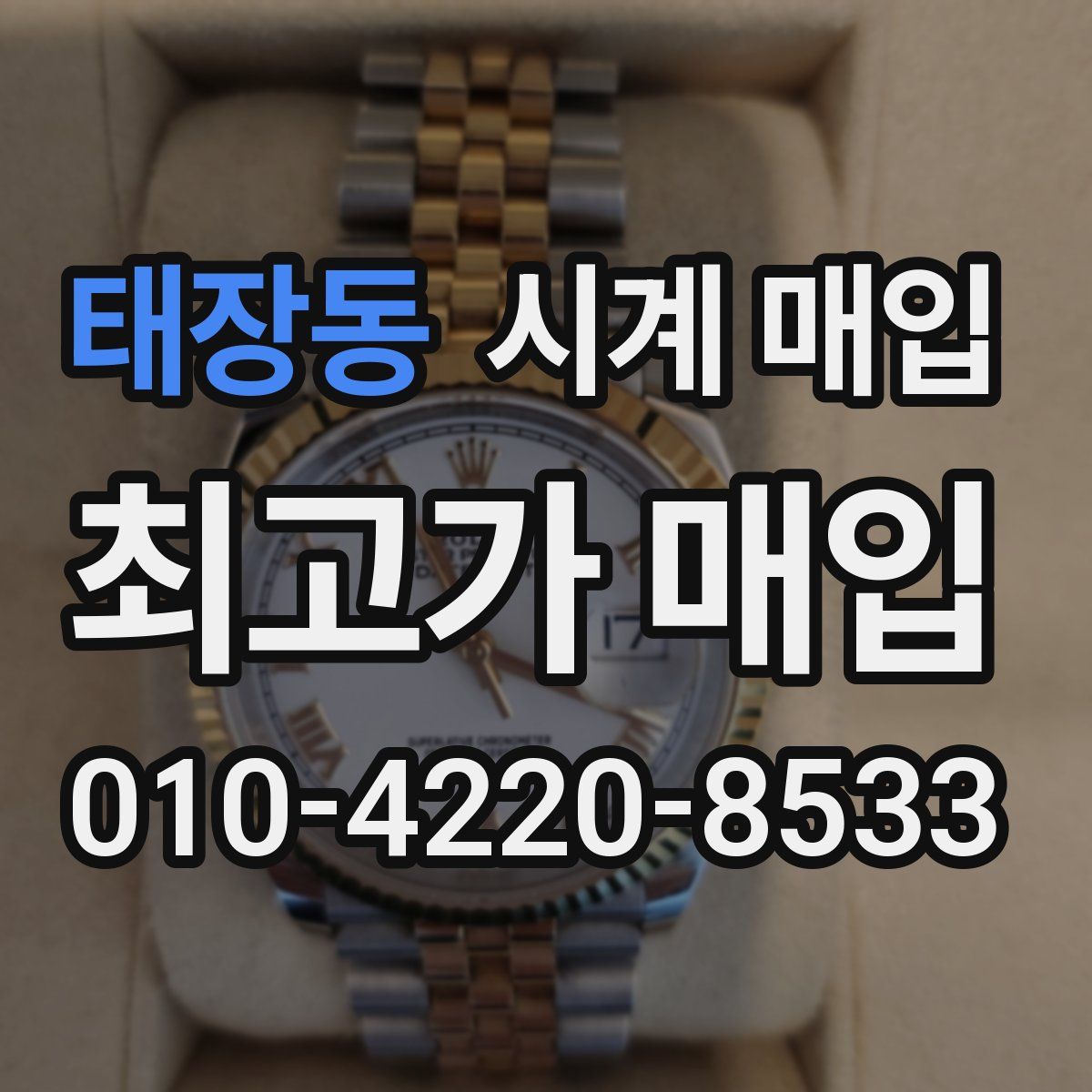 태장동 시계 매입