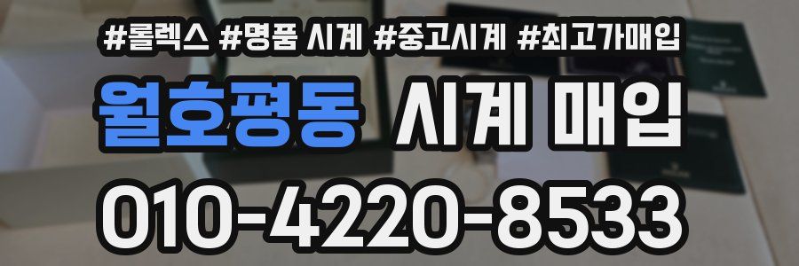 월호평동 시계 매입