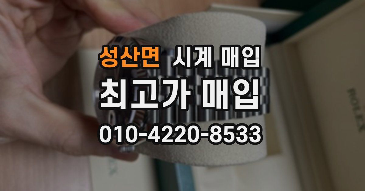 성산면 시계 매입