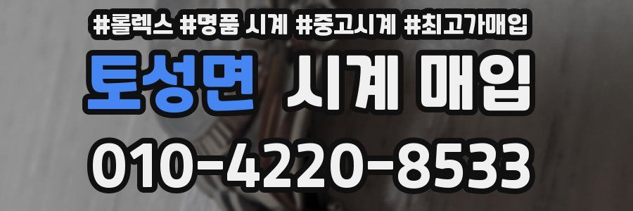 토성면 시계 매입