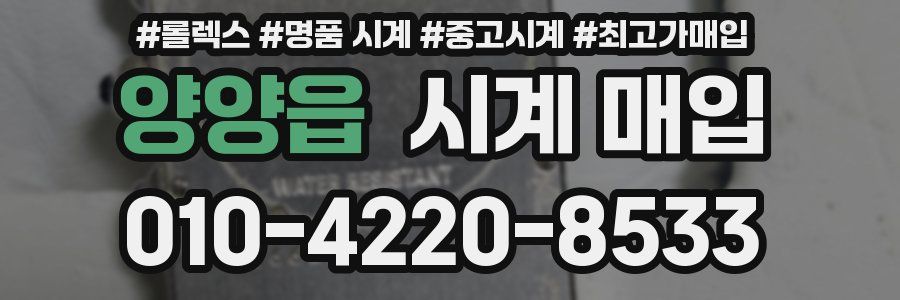 양양읍 시계 매입