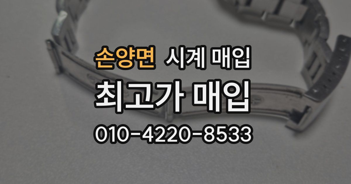 손양면 시계 매입