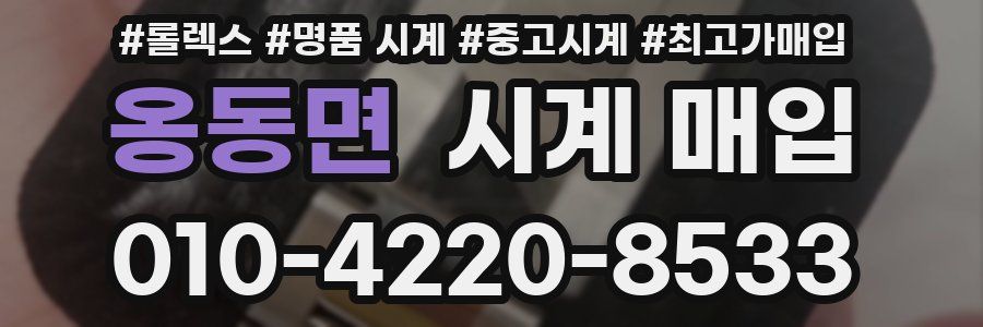 옹동면 시계 매입
