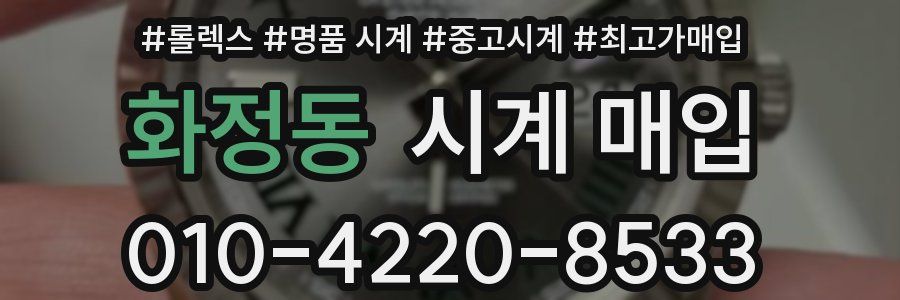 화정동 시계 매입