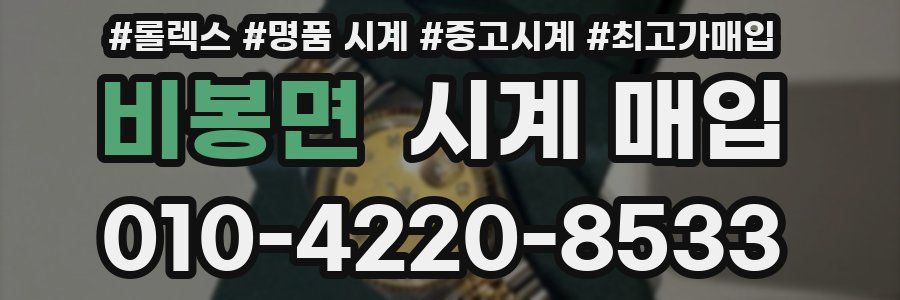 비봉면 시계 매입