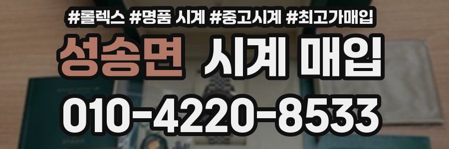 성송면 시계 매입