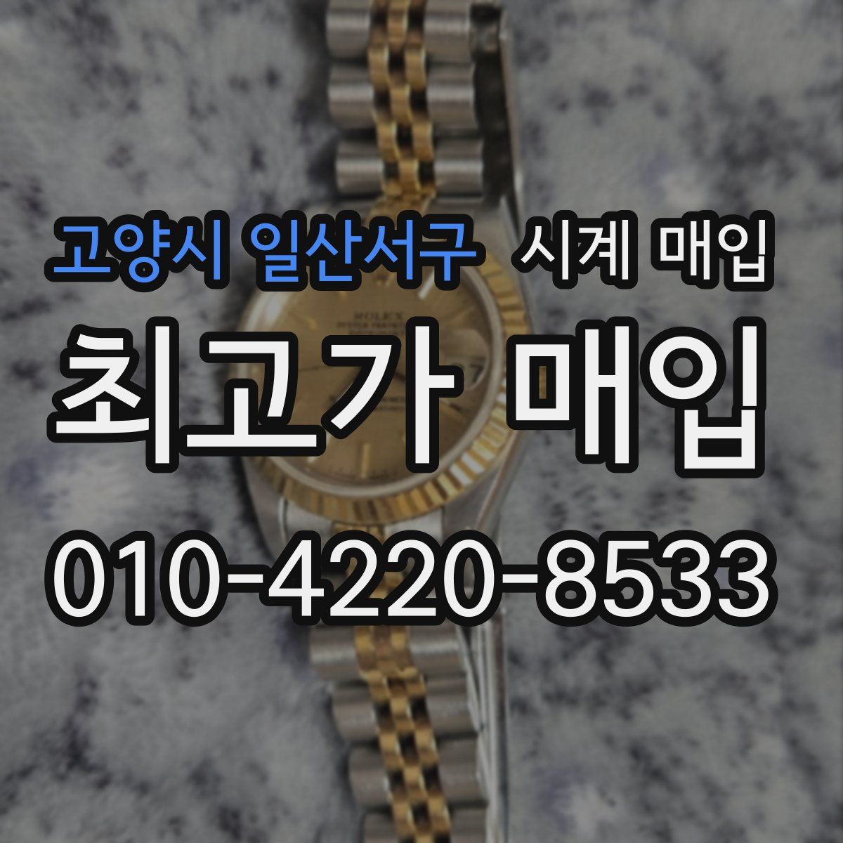 고양시 일산서구 시계 매입