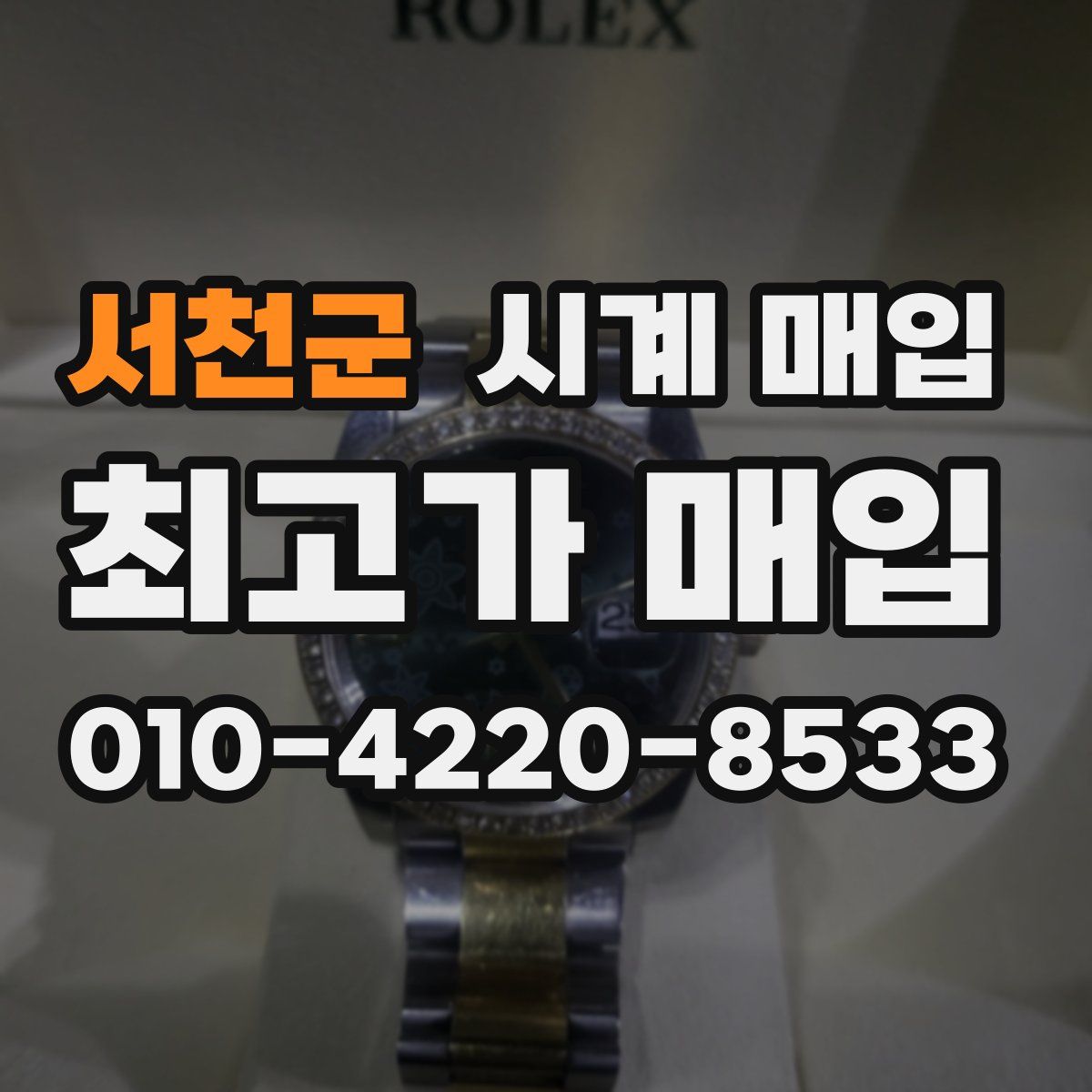 서천군 시계 매입