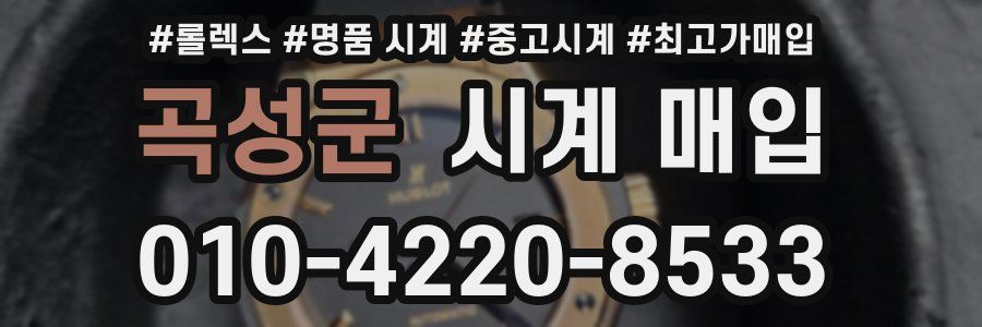 곡성군 시계 매입