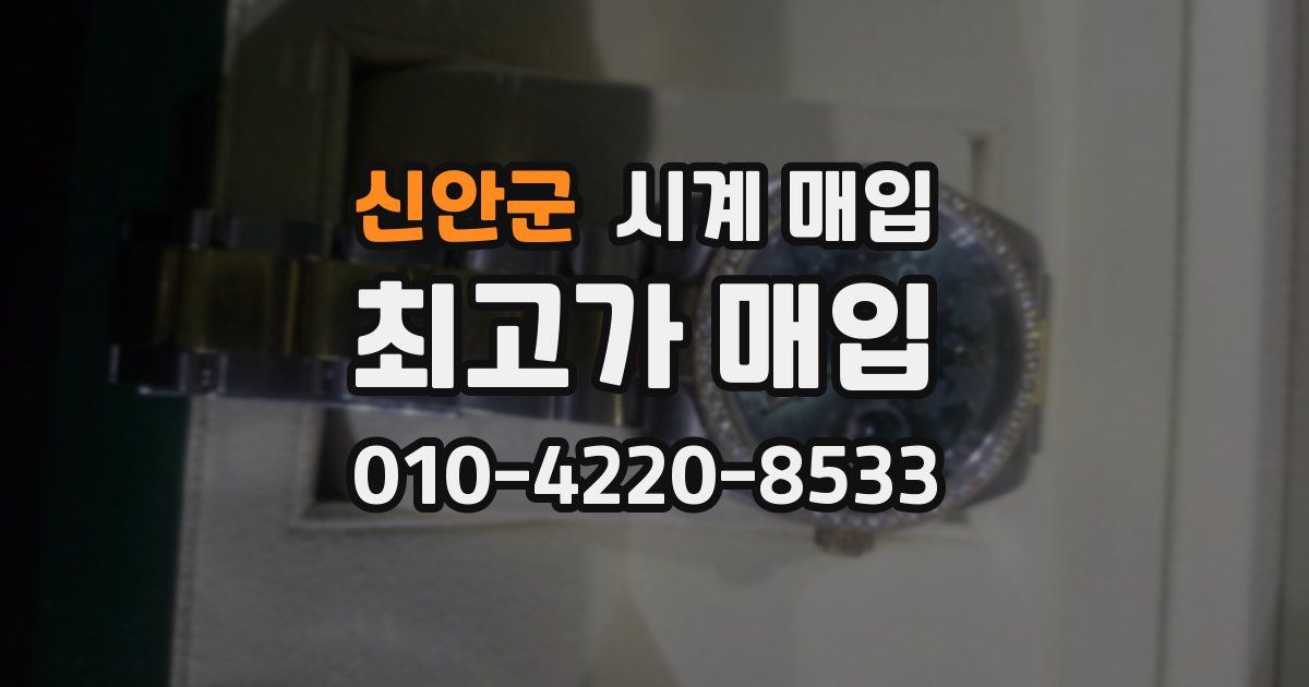 신안군 시계 매입