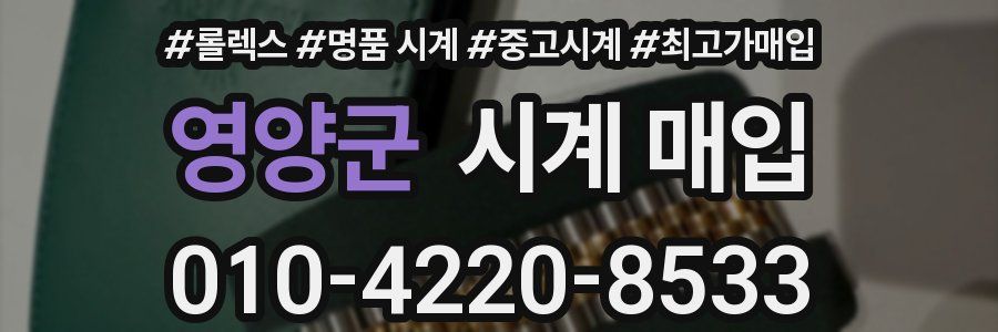영양군 시계 매입