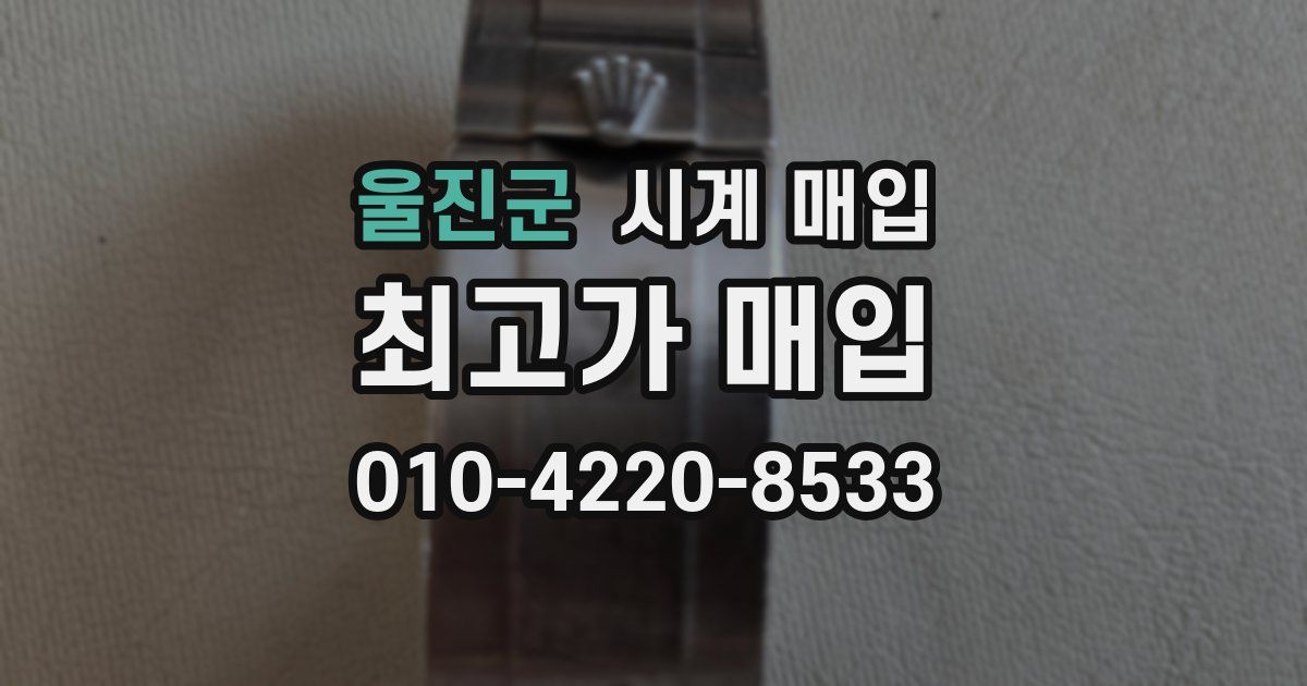 울진군 시계 매입