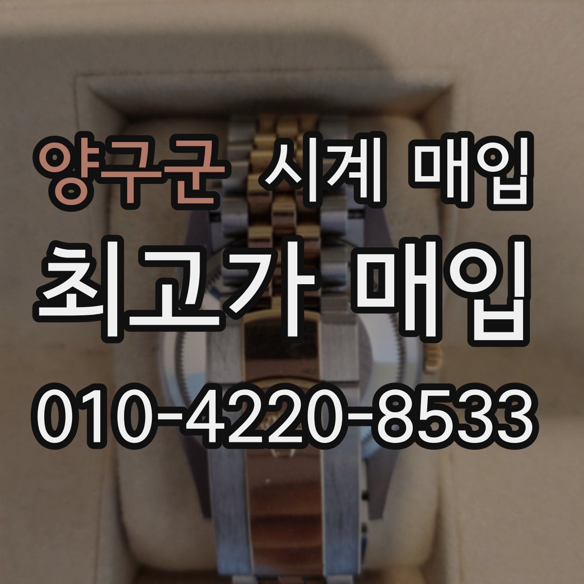 양구군 시계 매입