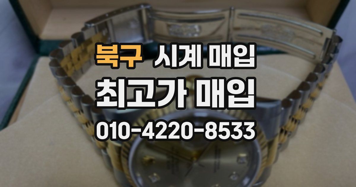 북구 시계 매입