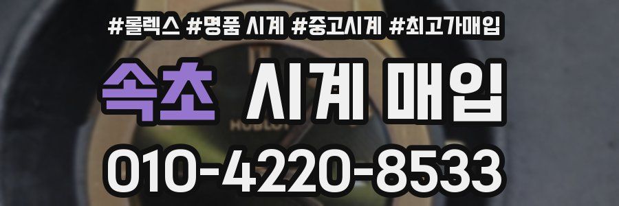속초 시계 매입