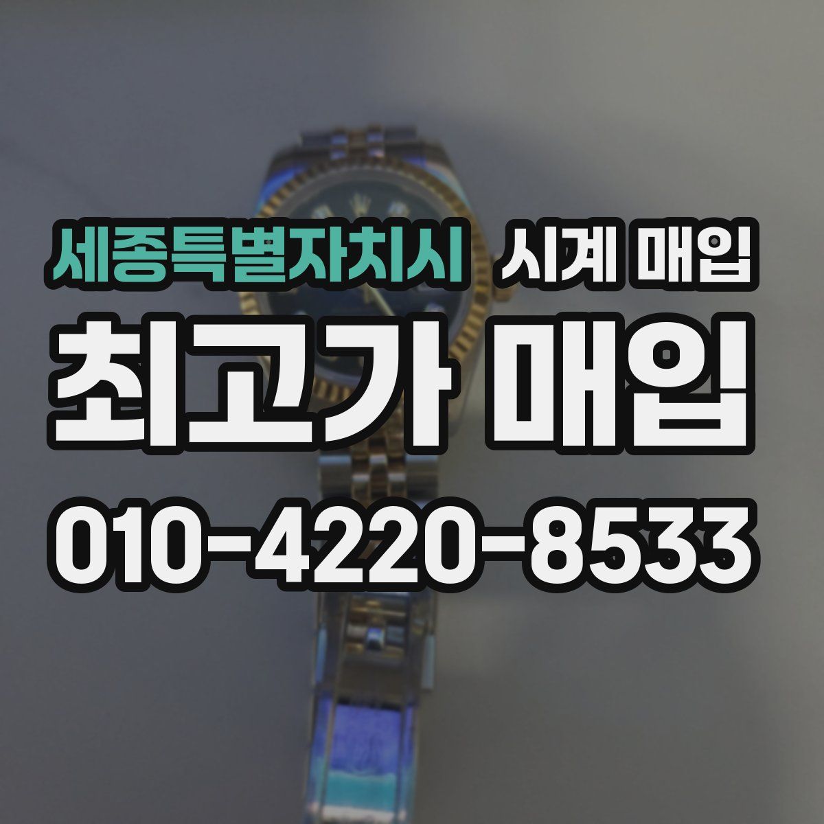 세종특별자치시 시계 매입