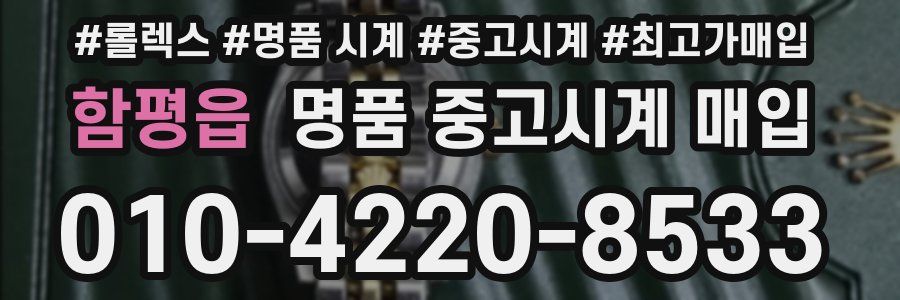 함평읍 명품 중고시계 매입