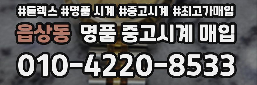 읍상동 명품 중고시계 매입