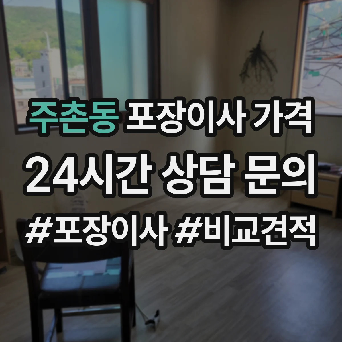 주촌동 포장이사 가격