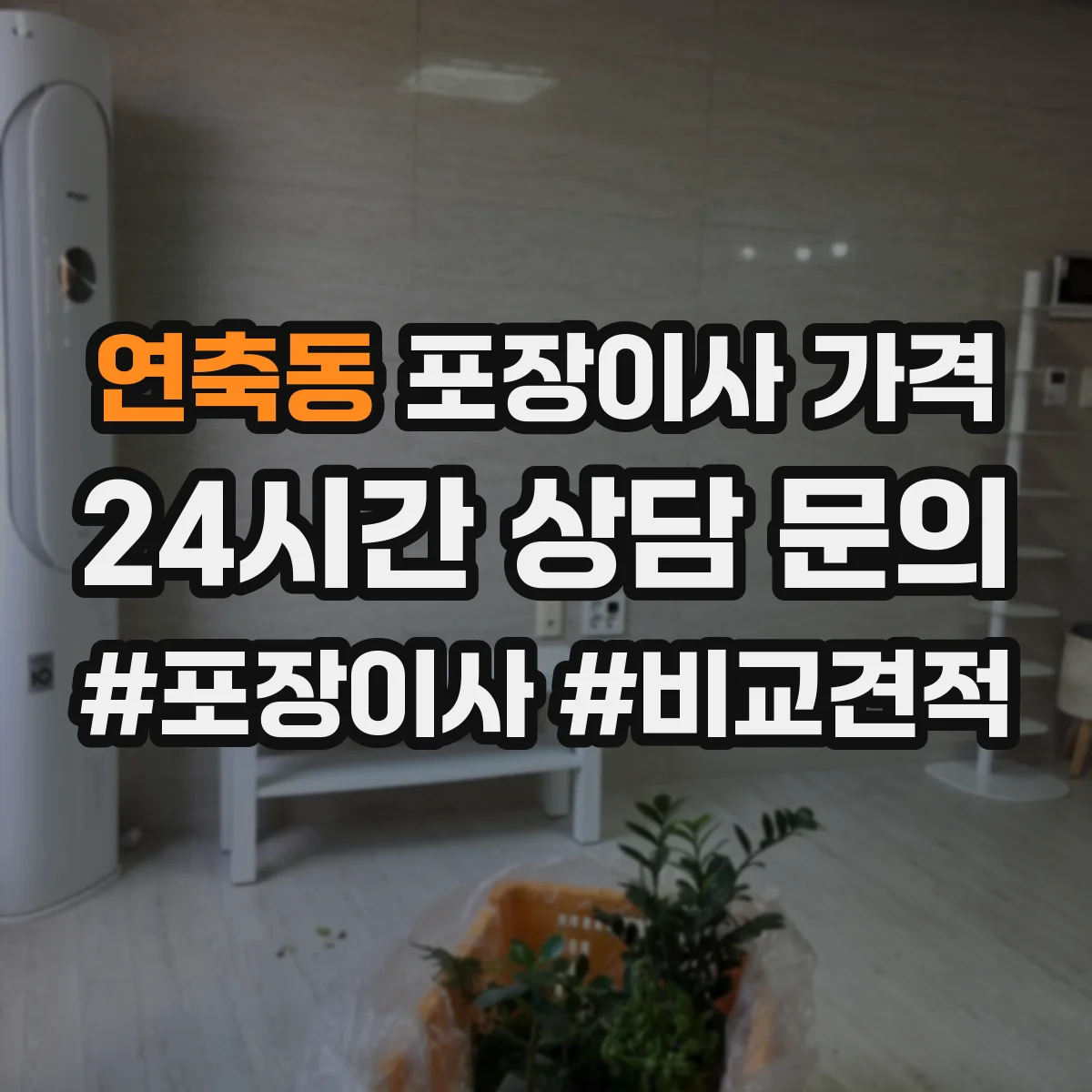 연축동 포장이사 가격
