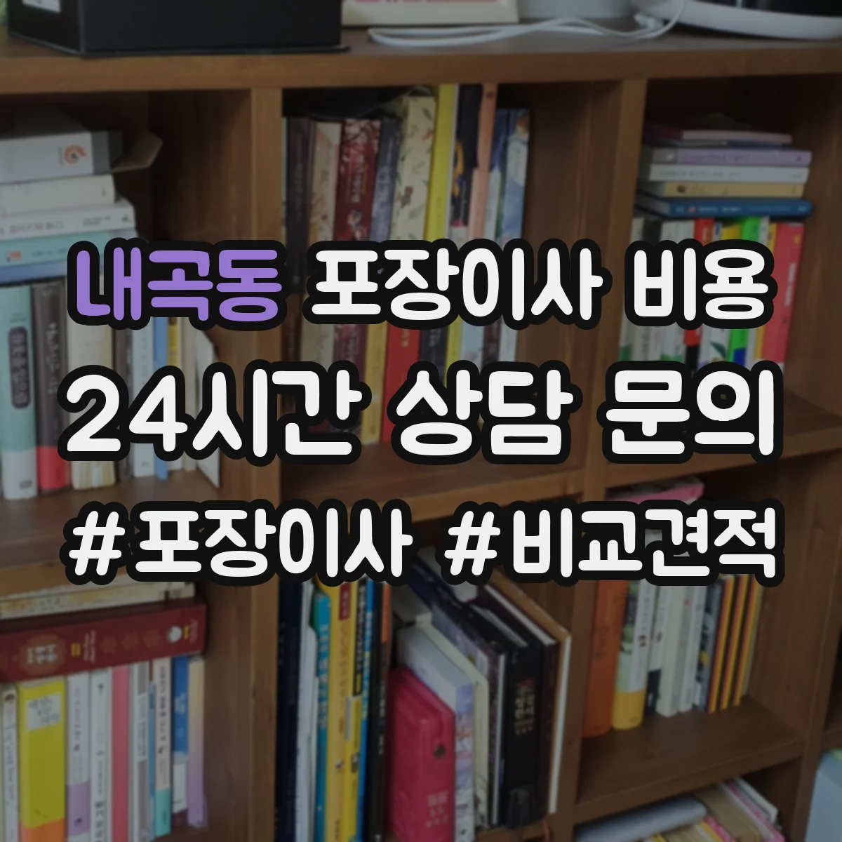 내곡동 포장이사 비용