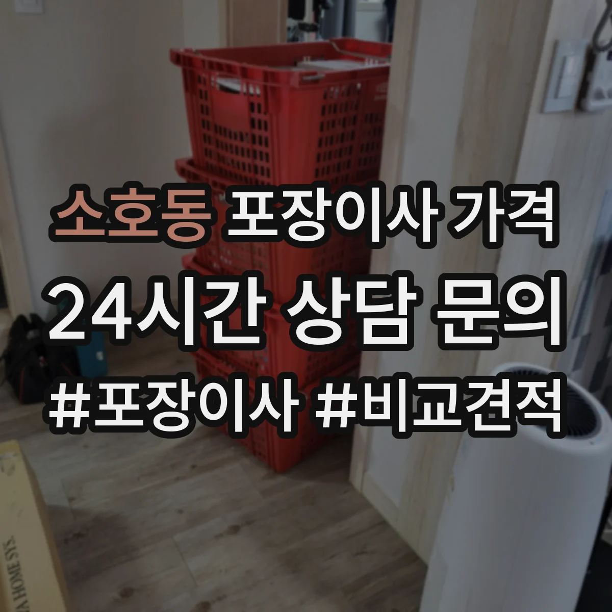 소호동 포장이사 가격