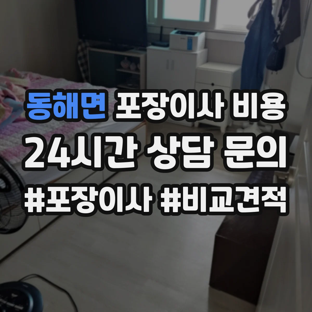 동해면 포장이사 비용