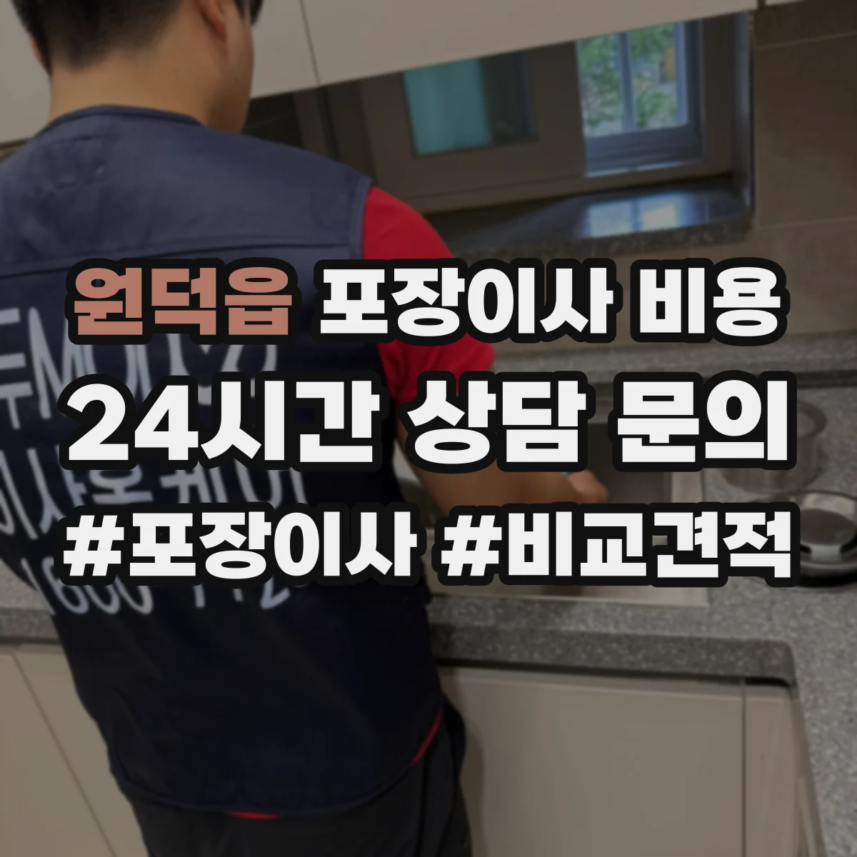 원덕읍 포장이사 비용
