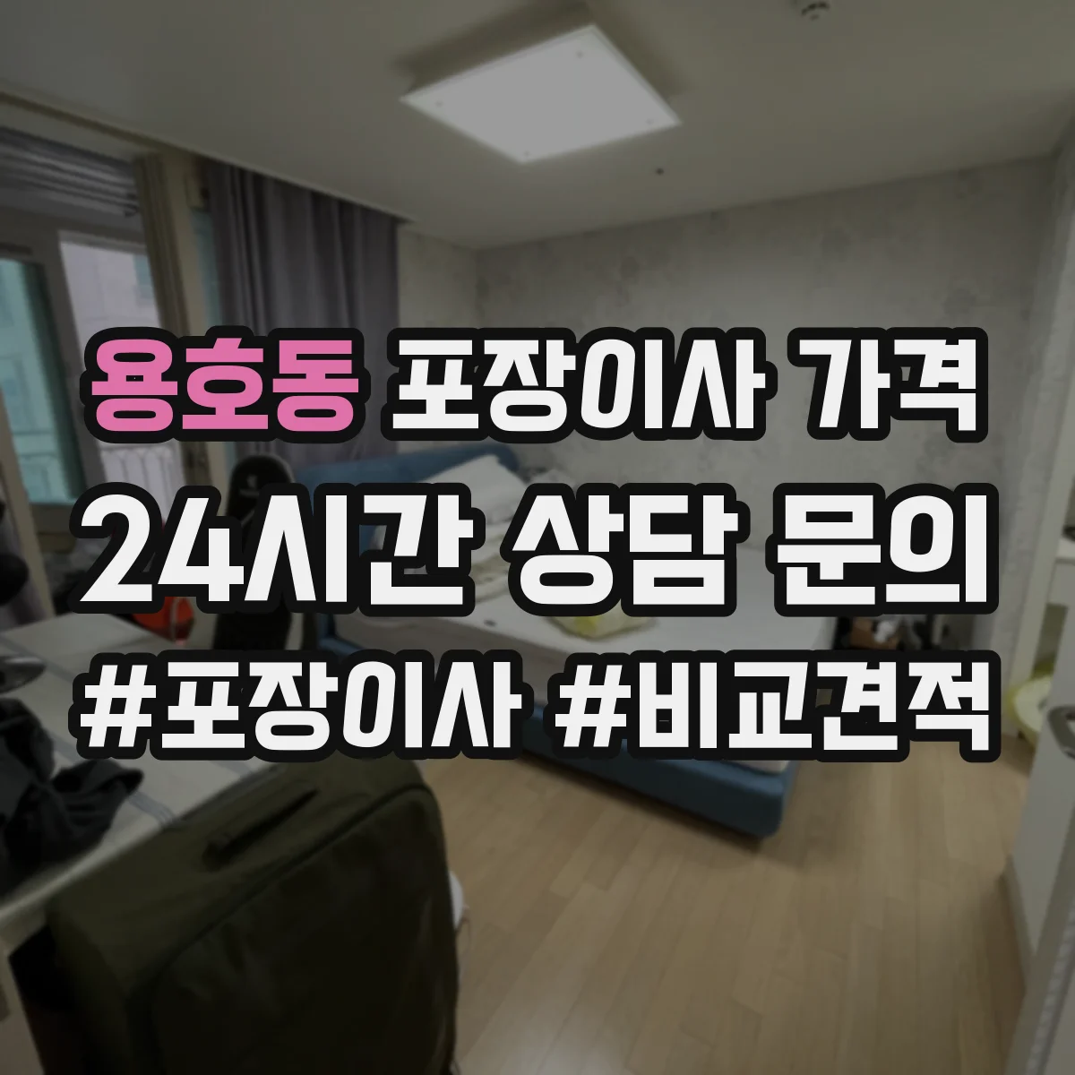 용호동 포장이사 가격