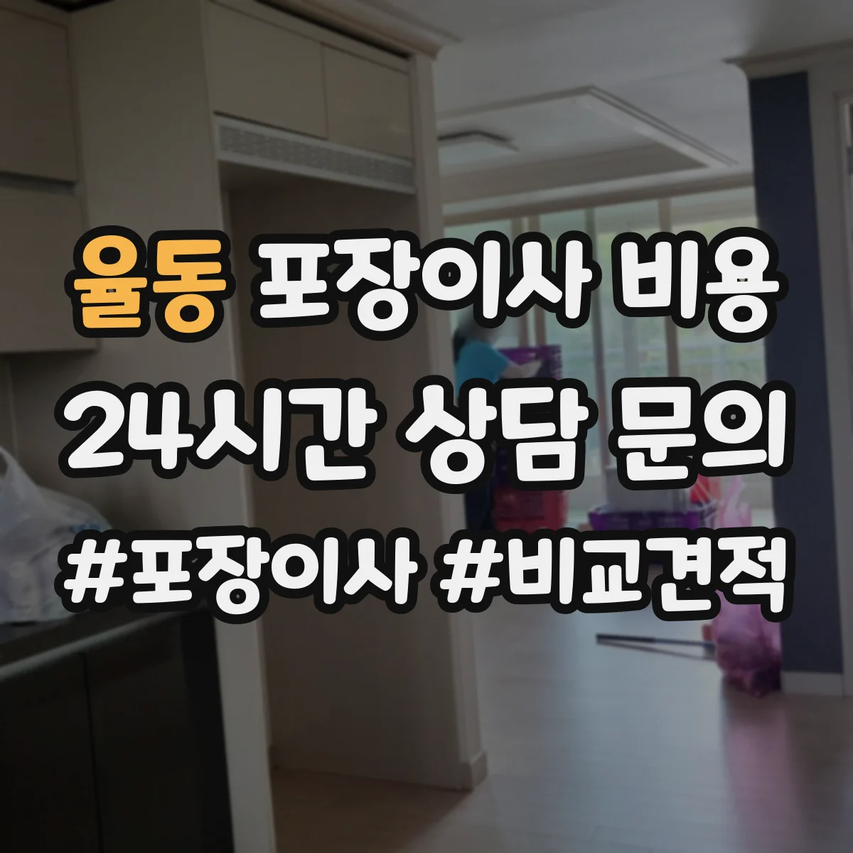 율동 포장이사 비용