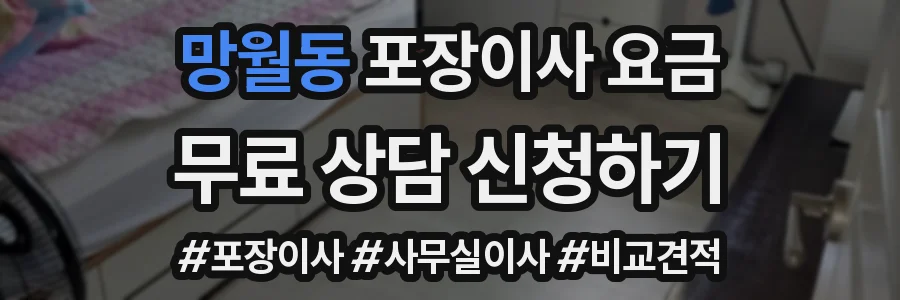 망월동 포장이사 요금