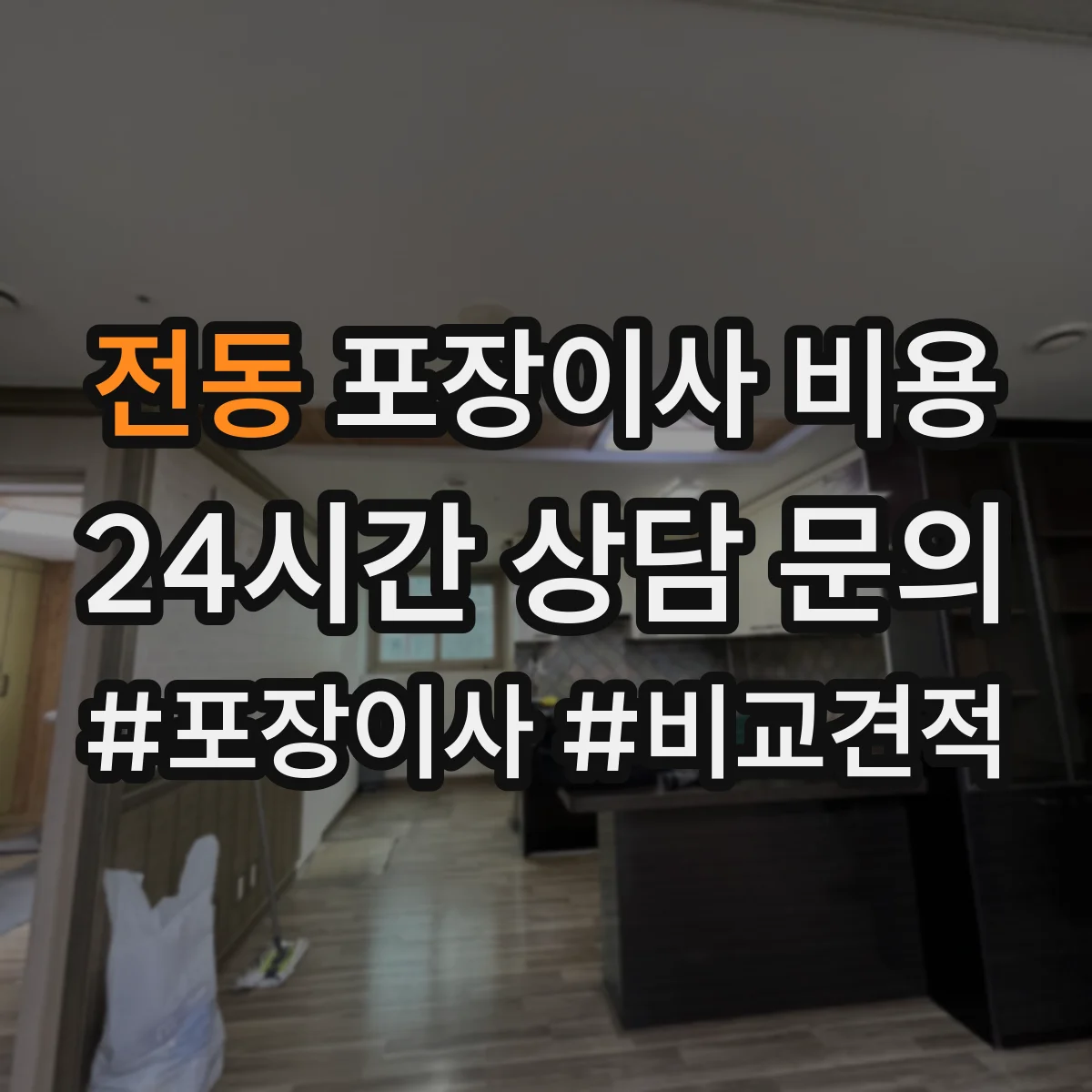 전동 포장이사 비용