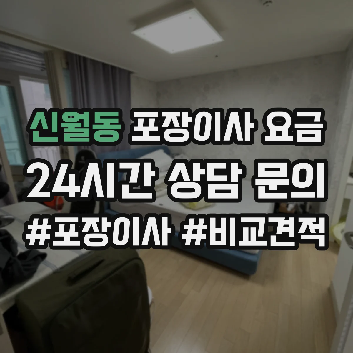 신월동 포장이사 요금